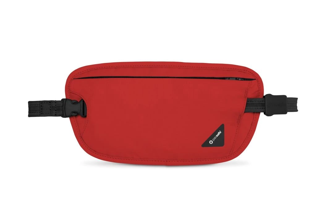 Pacsafe Coversafe X100 RFID Waist Wallet, Chilli Travel