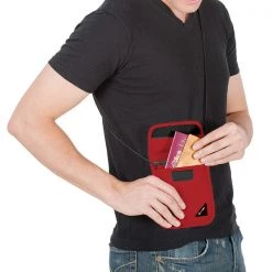 Pacsafe Coversafe X75 RFID Neck Pouch, Chilli Travel