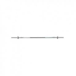 York Fitness Health / Fitness York 182cm Spinlock Solid Chrome Bar