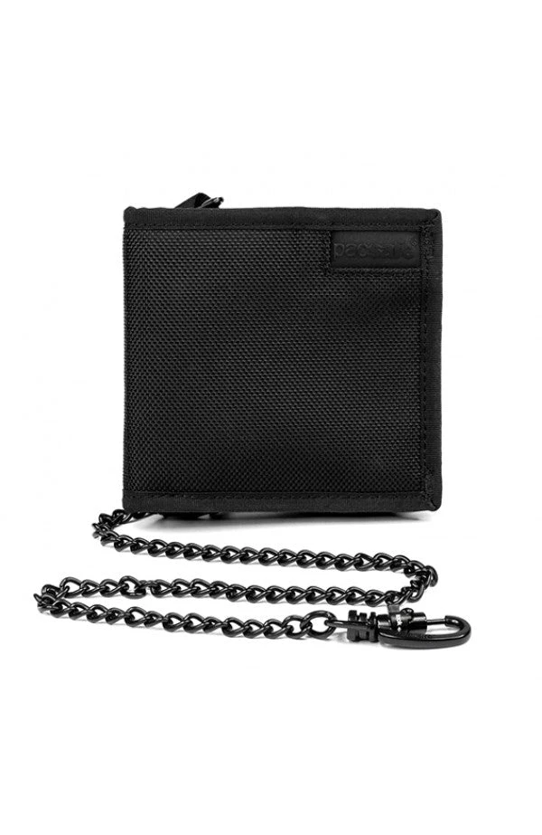 Pacsafe RFIDsafe Z100 Bi-fold Wallet, Black Travel
