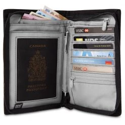 Pacsafe RFIDsafe Z150 Compact Organiser - Charcoal