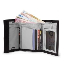 Pacsafe RFIDsafe Z50 Tri-fold Wallet, Black