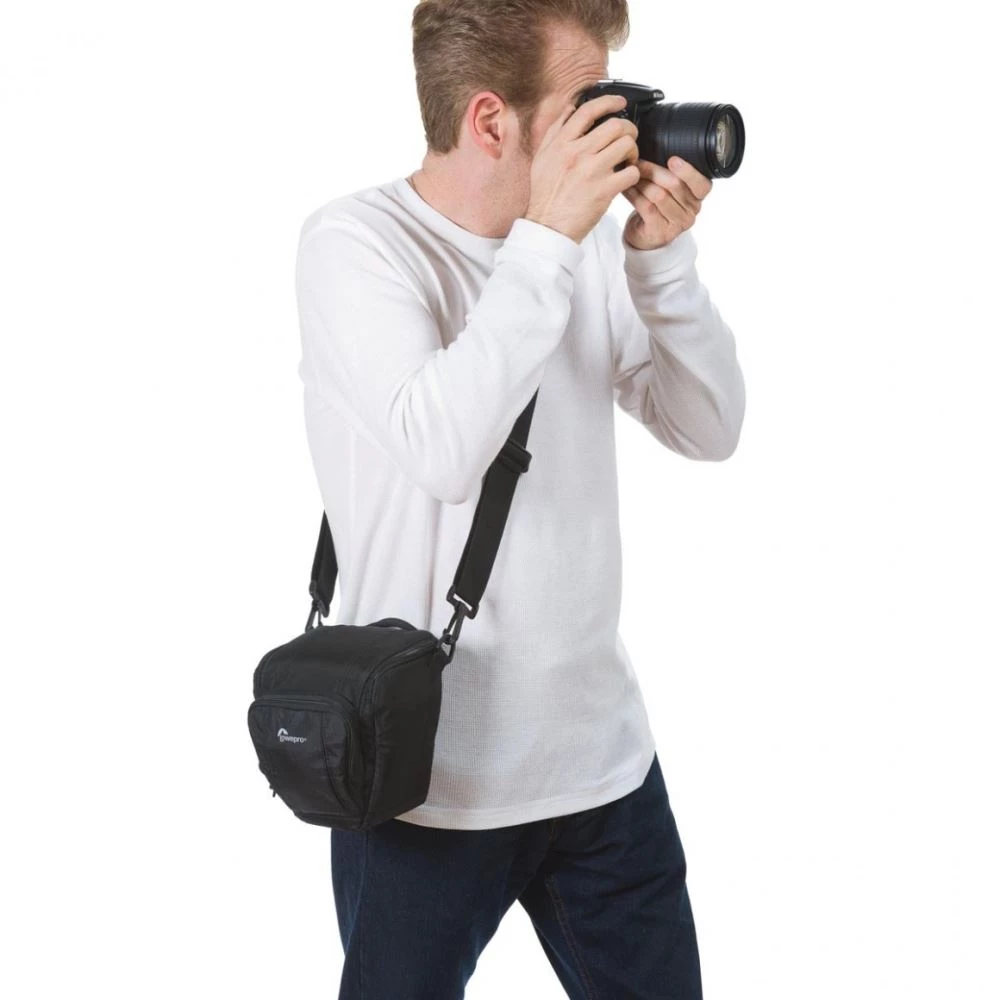 Camera Bags & Packs Lowepro Toploader Zoom Camera Bag 45 AW II Black