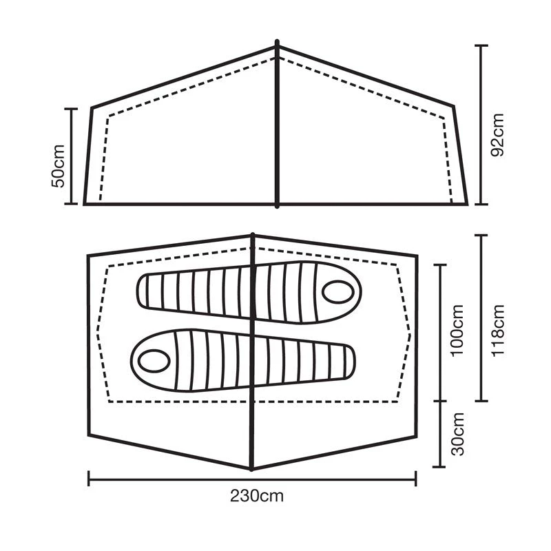 Camp / Tramp Wild Country Zephyros 2 Tent